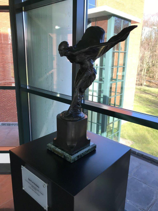 Speaking of the Spirit of Ecstacy coming along: Spirit of Ecstacy, Bronze, 1911. One of the original run of 8 showroom models